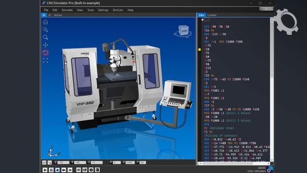 CNC Simulator Pro for PC Windows - Image 2