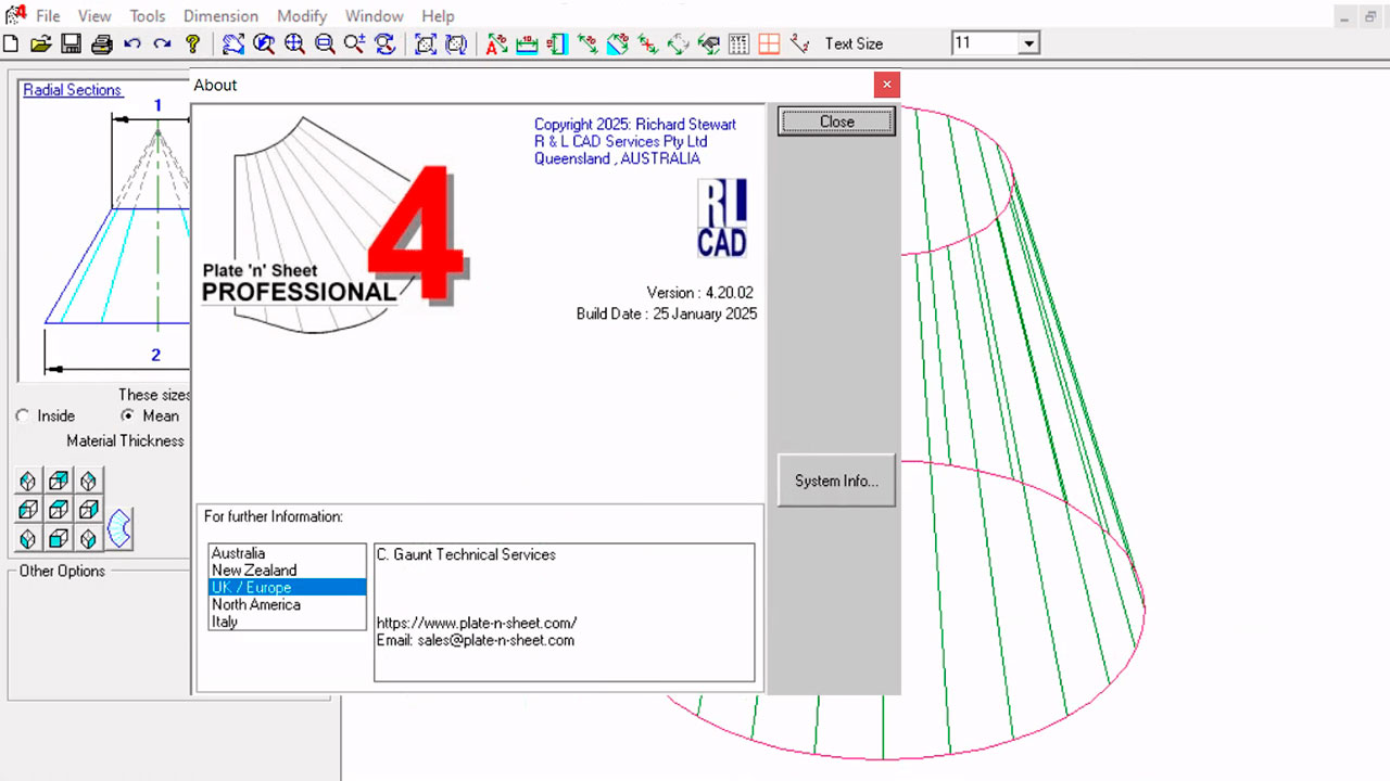 RnL CAD Plate ‘n’ Sheet Professional 4 for PC Windows - Image 2